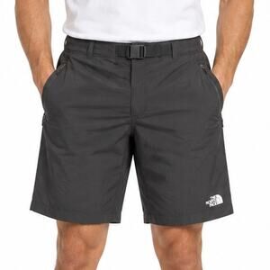 The North Face Black Hiking Shorts Built In Belt Size 40